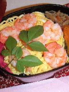 ちらし寿司のお弁当 ●for女子高生-レシピのメイン写真