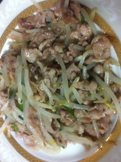 豚こまともやしの中華炒め-レシピのメイン写真