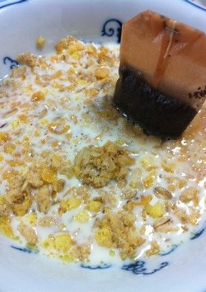 ロイヤルミルクティーで♡リッチシリアル-レシピのメイン写真