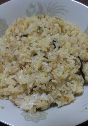ツナと塩こんぶのチャーハン-レシピのメイン写真