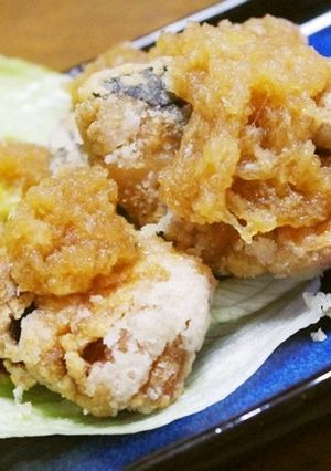 さっぱり！おろしポン酢で鯖の竜田揚げ-レシピのメイン写真
