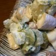 カマンベールでポテサラ
