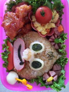 キャラ弁〜キン肉まん*-レシピのメイン写真