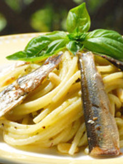 イワシとジェノバのパスタ-レシピのメイン写真