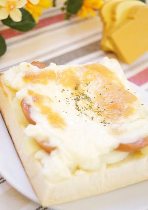 ポテトグラタン風トースト♫-レシピのメイン写真