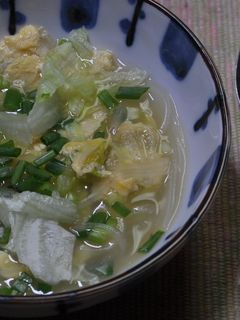 レタスと春雨スープ-レシピのメイン写真