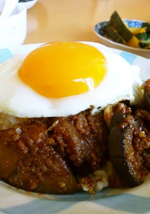 ご飯がすすむ君。なすとひき肉の味噌炒め。-レシピのメイン写真