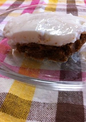 水切りヨーグルトでレアチーズケーキ-レシピのメイン写真