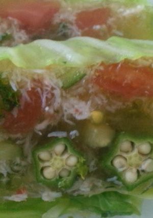 夏野菜のゼリー寄せ-レシピのメイン写真