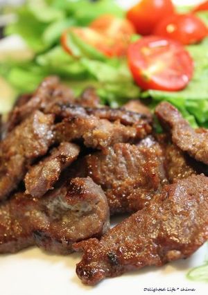 鯨の焼肉-レシピのメイン写真