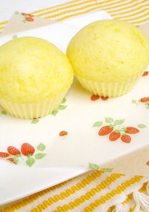 タピオカ粉でムチムチ卵蒸しパン-レシピのメイン写真