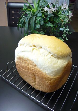★HB★　中力粉のカルピス食パン　-レシピのメイン写真