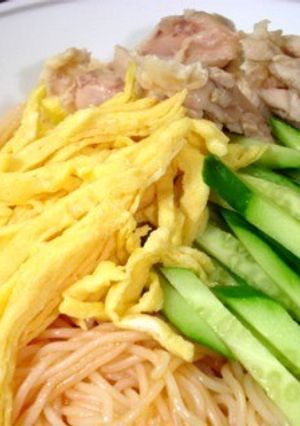 アレとアレで・・・超お手軽なビビン素麺！-レシピのメイン写真