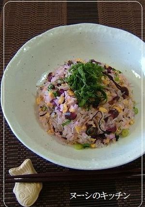 ♡ちりめんじゃことしば漬けの混ぜご飯♡-レシピのメイン写真