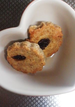 レーズンとライ麦のサクサククッキー-レシピのメイン写真