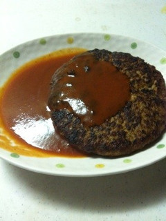 簡単♪ハンバーグ-レシピのメイン写真