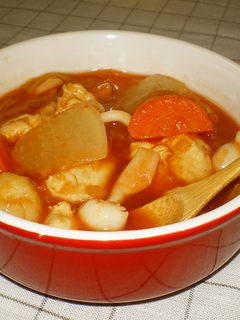 レンジで時短★ごろごろ野菜のトマトポトフ-レシピのメイン写真