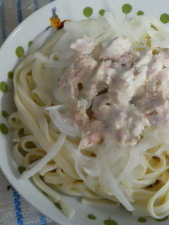 夏には冷たいツナマヨうどん-レシピのメイン写真