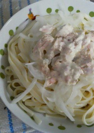 夏には冷たいツナマヨうどん-レシピのメイン写真