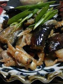 夏に♪茄子と豚のごま酢炒め☆-レシピのメイン写真