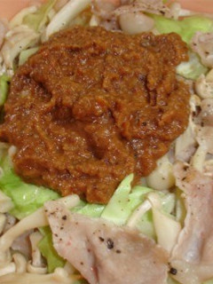 蒸し豚野菜のしょうゆ豆ペースト-レシピのメイン写真