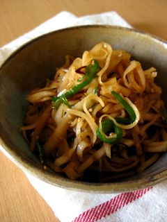 大根の皮とピーマンのきんぴら-レシピのメイン写真