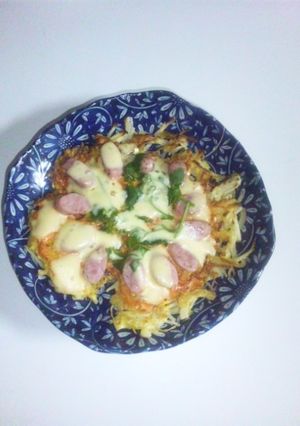 カロリーダウンな♪もやしピザ-レシピのメイン写真