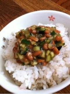 夏野菜でダシかけゴハン!簡単!-レシピのメイン写真