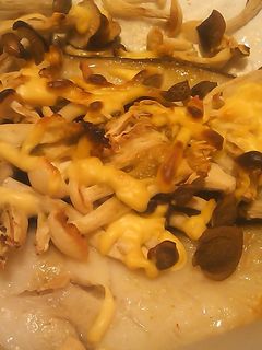 カレイとしめじの昆布茶マヨオーブン焼き-レシピのメイン写真