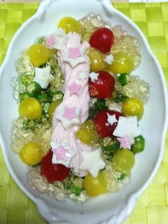 冷やし変わり七夕そうめん和風だしジェル-レシピのメイン写真