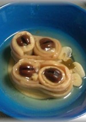 しょうゆ豆の切り干し大根巻き-レシピのメイン写真