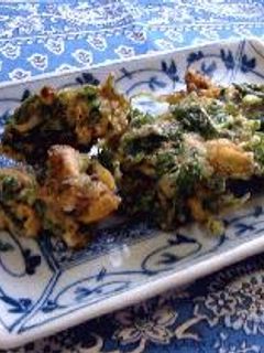 浅蜊の三つ葉かき揚げ-レシピのメイン写真