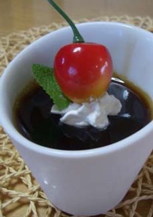 アガーのコーヒーゼリー-レシピのメイン写真