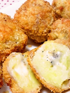 チーズinまんまる肉巻きコロッケ♪-レシピのメイン写真