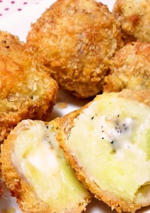 チーズinまんまる肉巻きコロッケ♪-レシピのメイン写真