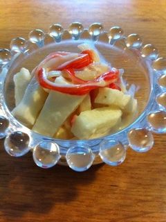 長芋とカニかまぼこの和え物-レシピのメイン写真