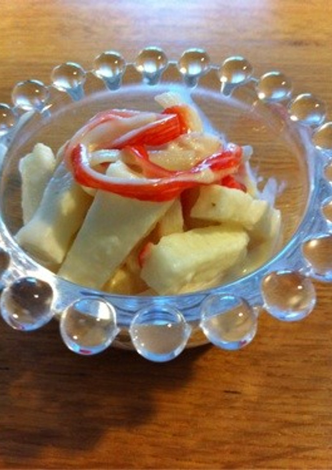 長芋とカニかまぼこの和え物-レシピのメイン写真