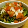 夏野菜の簡単タコライス