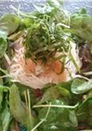 冷製サラダそうめん-レシピのメイン写真