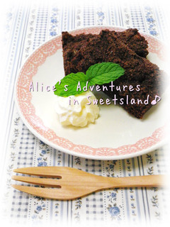 * ヘルシーな ❤ チョコケーキ♪-レシピのメイン写真