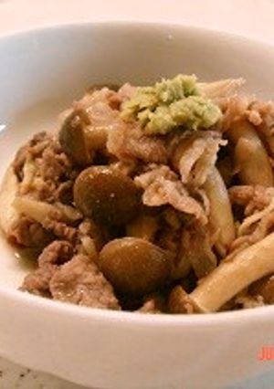 超簡単！牛肉としめじのふんわりやわらか煮-レシピのメイン写真