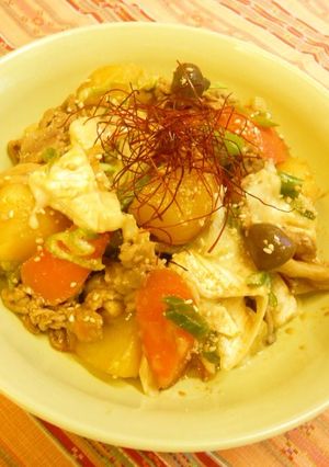 韓国風チーズ肉じゃが-レシピのメイン写真