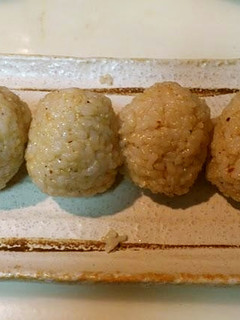 和風だし玄米おにぎり-レシピのメイン写真