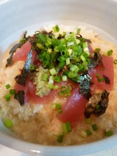 つるっとおいしい! まぐろのやまかけ丼☆-レシピのメイン写真