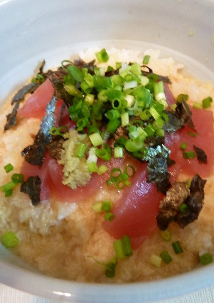 つるっとおいしい！　まぐろのやまかけ丼☆-レシピのメイン写真