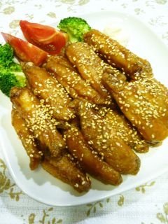 ✿冷めても美味しい鶏手羽中の甘酢たれ✿-レシピのメイン写真