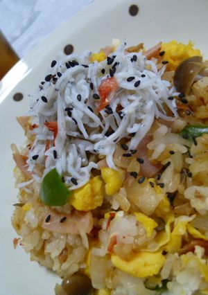 桜エビちゃんのチャーハン-レシピのメイン写真