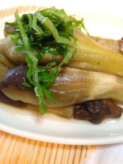☆焼きナスの煮びたし-レシピのメイン写真