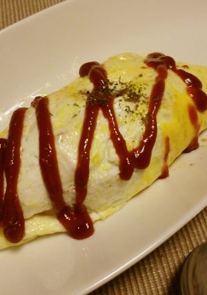 美味しいチキンライス★のオムライス-レシピのメイン写真