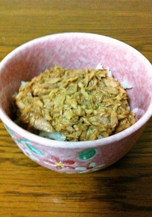 簡単シーチキン丼！！-レシピのメイン写真
